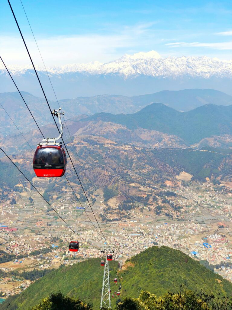 Kathmandu cable car